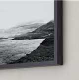 "Stormy Bay" - Art Print in Midnight by Bethan - Frame Close-up