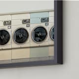 "at the laundromat" - Art Print in isabelline by Maja Cunningham - Frame Close-up