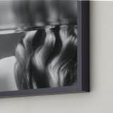 "asha" - Art Print in ash by Kamala Nahas - Frame Close-up