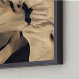 "Morning Dunes" - Art Print in Sand by Gabrial Reising - Frame Close-up