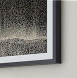"Sandscape 46" - Art Print in Sandy Beige by Chris Benjamin - Frame Close-up