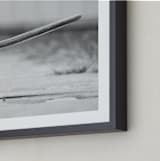 "Interval" - Art Print in black & white by Eliane Lamb - Frame Close-up