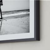 "Skimming through Summer" - Art Print in Black & White by Kate Dailey - Frame Close-up
