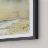 "Nantucket Sunset" - Art Print in Ocean by Hallie Fischer - Frame Close-up