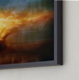 "Dragon Fire" - Art Print in Dragon's Fire by Brian Sostrom - Frame Close-up