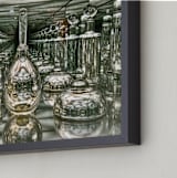 "infinity and BEYOND" - Art Print in patina by Gail Schechter - Frame Close-up