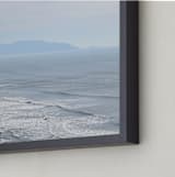 "The misty horizon" - Art Print in White-blue by NSMARK - Frame Close-up