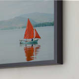 "Ullswater" - Art Print in water by Stacy Cooke - Frame Close-up
