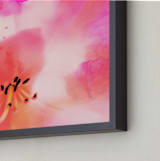 "Colors of a flower " - Art Print in rosy pink by NSMARK - Frame Close-up
