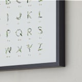 "Sprout" - Art Print in Moss by Marabou Design - Frame Close-up