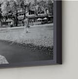 "WowWow" - Art Print in Black by Jeff Preuss - Frame Close-up