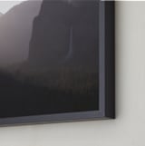"Yosemite at Dawn" - Art Print in Peach by Mike Sunu - Frame Close-up