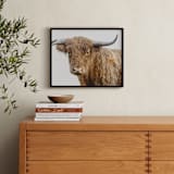 "Carl" - Art Print in Brown by Jennifer Morrow - In a Room