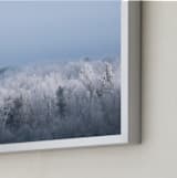 "Frosted Horizon" - Art Print in Natural Light by Three Wings North - Frame Close-up