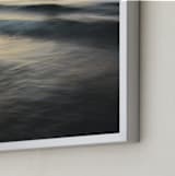"The Uniqueness of Waves XXVI" - Art Print in Soft Sunset by Tal Paz-Fridman - Frame Close-up