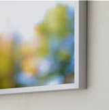 "autumn obscured" - Art Print in Chartreuse by Naomi Ernest - Frame Close-up