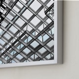 "Framing Sky" - Art Print in ivory black by Van Tsao - Frame Close-up