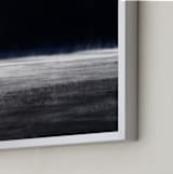 "Into the Mystic" - Art Print in Tranquil Noir by Shannon Howard - Frame Close-up