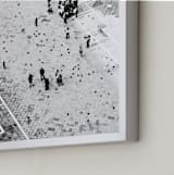 "Scoring through" - Art Print in stone ivory by Van Tsao - Frame Close-up