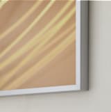 "Go with the flow" - Art Print in Natural by Loree Mayer - Frame Close-up