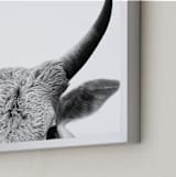 "Jane Gallagher" - Art Print in Slate by Amy Carroll - Frame Close-up