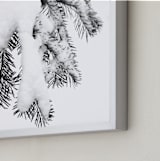 "Caked 2" - Art Print in Snowy Shades by Calais A Le Coq - Frame Close-up