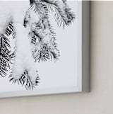 "Caked 2" - Art Print in Snowy Shades by Calais A Le Coq - Frame Close-up