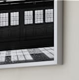 "Light at the end of tunnel #1" - Art Print in nor black by Van Tsao - Frame Close-up