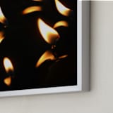 "Candlelights" - Art Print in light by Belia Simm - Frame Close-up