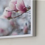 "cordially pink" - Art Print in blushing pink by Alicia Abla - Frame Close-up