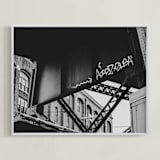 "Shockoe Crossing" - Art Print in Iron by Curtis Newkirk - Framed