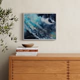 "Oceana" - Art Print in Ocean Blue by Alice Lin - In a Room