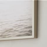 "Neutral wave" - Art Print in Neutral ivory by Lying on the grass - Frame Close-up
