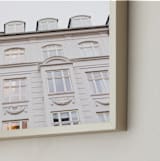 "Facade" - Art Print in Monochrome by Olivia Kanaley Inman - Frame Close-up