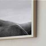 "Horseback" - Art Print in Black and White by Anne Ciotola - Frame Close-up
