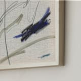 "Lines" - Art Print in Canvas by Lauren Packard - Frame Close-up