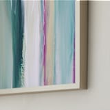 "Grace" - Art Print in Teal by Artsy Canvas Girl Designs - Frame Close-up