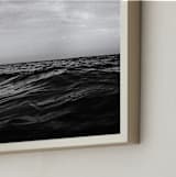 "Lost At Sea" - Art Print in black and White by Cade Cahalan - Frame Close-up