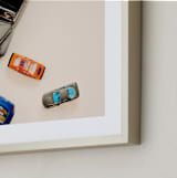 "toy cars" - Art Print in carrot by Morgan Kendall - Frame Close-up