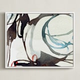 "Cera no 2" - Art Print in Ink by Kelly Ventura - Framed Canvas