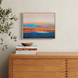 "The Venetian" - Art Print in Cornflower Blue by Mya Bessette - In a Room