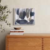 "Curve Appeal" - Art Print in bronze & blue by Michelle Lee - In a Room