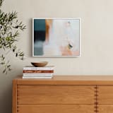 "Coast 2" - Art Print in Coast Blue by AlisonJerry - In a Room