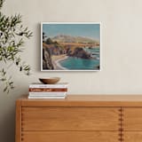 "The Wild Sonoma Coast" - Art Print in Pacific Blue by Amanda Phelps - In a Room