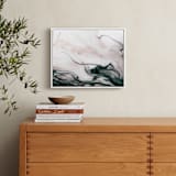 "Ethereal Flow" - Art Print in Ocean Sunset by Melanie Severin - In a Room