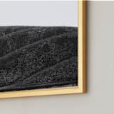 "Swooped III BW" - Art Print in coal by Kamala Nahas - Frame Close-up