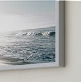 "Surfer Girl" - Art Print in Swell by Kamala Nahas - Frame Close-up