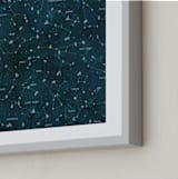 "Deep Space" - Art Print in Celestial by Meggy Masters - Frame Close-up