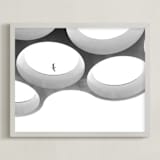 "In Flight" - Art Print in Black & white by Angie McMonigal - Framed