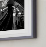 "Cite" - Art Print in Black & White by 1885 Atelier - Frame Close-up